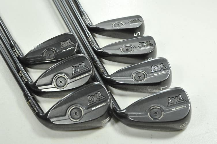 PXG Gen7 0311 XP Black 5-W,GW Iron Set Regular Flex RH KBS MAX Graphite # 207961