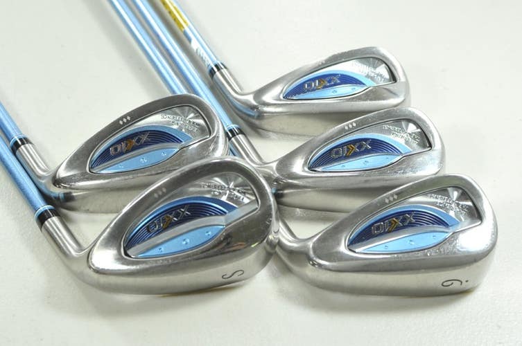 XXIO 13 Thirteen Ladies 7-PW,SW Iron Set RH DST 35g Ladies Flex Graphite #208067