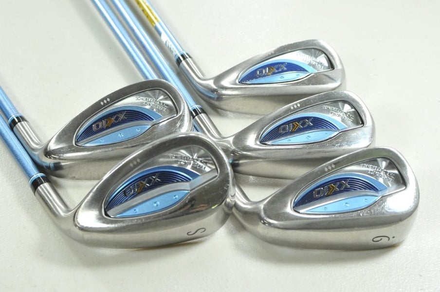 XXIO 13 Thirteen Ladies 7-PW,SW Iron Set RH DST 35g Ladies Flex Graphite #208067