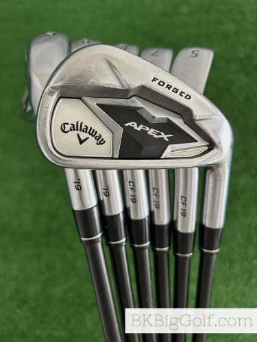Callaway Apex 19 Forged Iron Set 5-P / Fujikura Speeder Regular Graphite