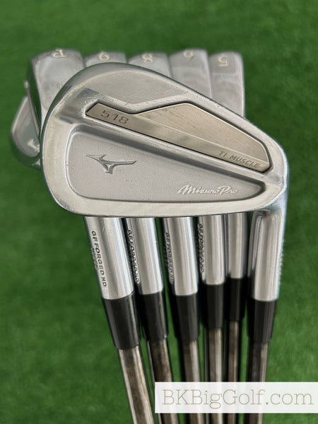 Mizuno Pro 518 Forged Iron Set 5-P / KBS $-Taper 110 Stiff