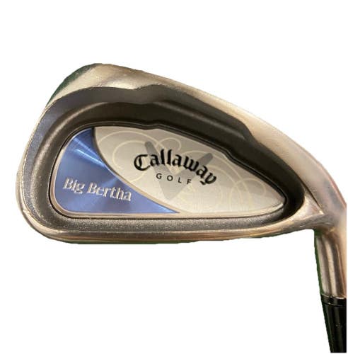 Callaway Big Bertha Wide Sole 6 Iron RH 55g W Ladies Graphite 36.5" Good Grip