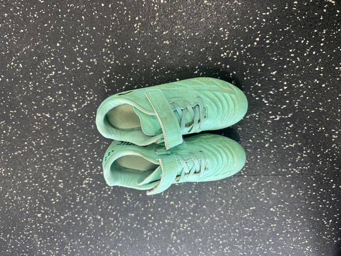 Used RUNIC Soccer Cleats Teal Junior 01 11849-S000034668