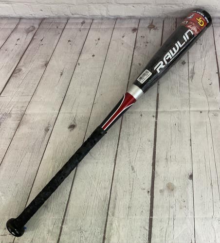 Rawlings PLASMA 2 5/8 Barrel 21oz -8 Metal Baseball Bat Black Red Silver 29"