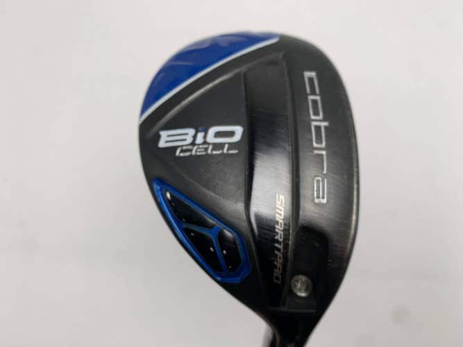Cobra Bio Cell Blue 3-4 Hybrid 19* Grafalloy ProLaunch Blue 65g Regular Mens RH