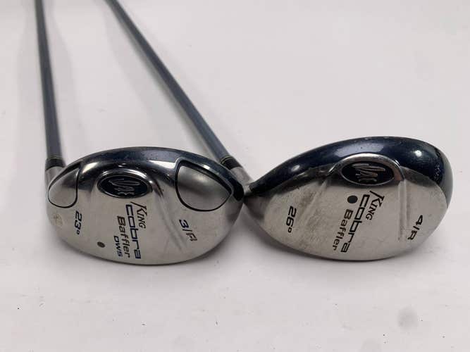 Cobra Baffler DWS 3 & 4 Hybrid Set 23* 26* Aldila 50g Ladies RH
