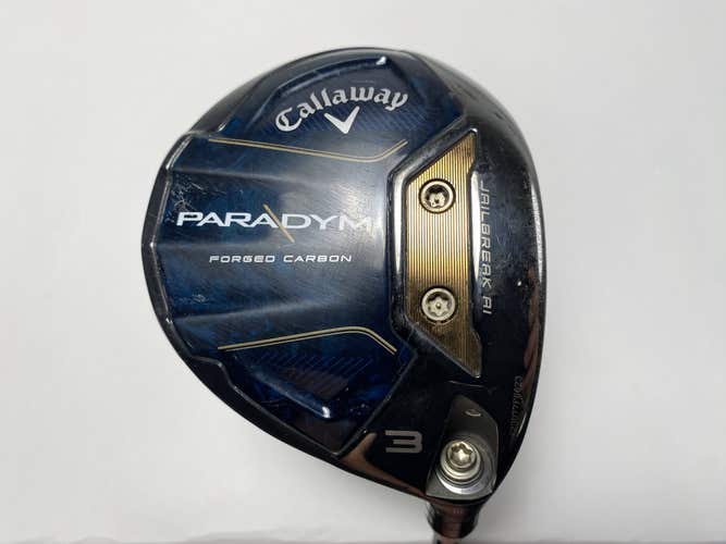 Callaway Paradym 3 Fairway Wood 15*  HZRDUS 6.0 Gen 4 Dual Torsional Stiff RH