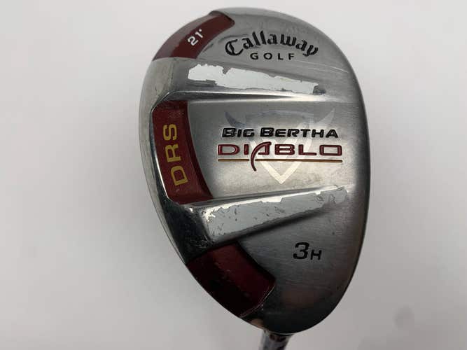 Callaway Diablo Edge 3 Hybrid 19* Regular Graphite Mens RH