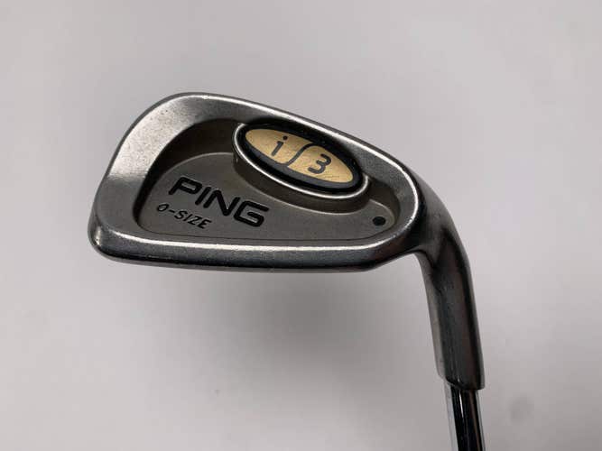 Ping i3 Oversize Single 9 Iron Black Dot Cushin JZ Regular Steel Mens RH