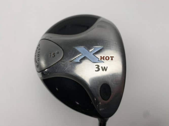 Callaway X Hot 2007 3 Fairway Wood 15* Fujikura Gems 55g Ladies Graphite RH