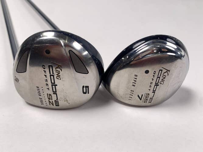 Cobra SZ 5 & 7 Fairway Wood Set 18* 21* Graphite Design 50g Ladies Graphite RH