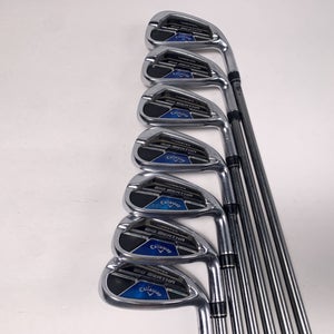 Callaway Big Bertha B21 Iron Set 5-PW+GW RCH 65 65g Senior RH