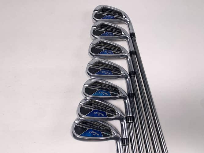 Callaway Big Bertha B21 Iron Set 5-PW+GW RCH 65 65g Senior RH