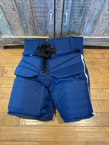 Brand New Pro Stock Vaughn Velocity Pro Carbon Goalie Pants Primeau Leafs XL