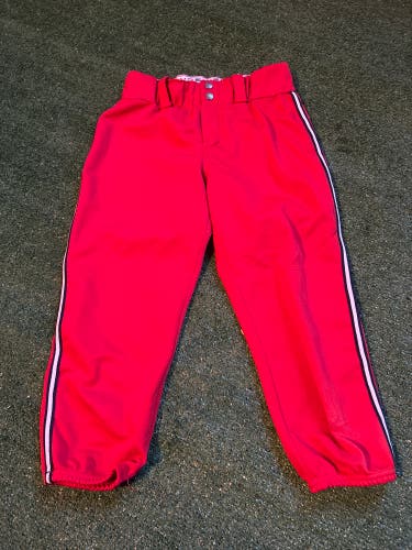 Red Women's Medium Adult EvoShield Game Pants (Used)