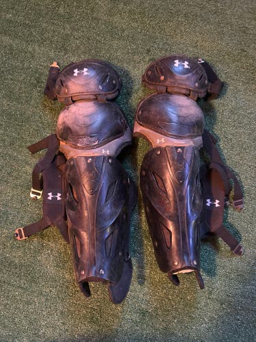Adult Under Armour Catcher's Leg Guards (Used)