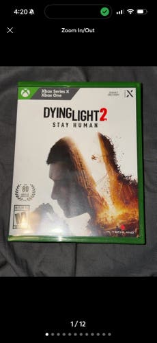 Microsoft Xbox One/Series X Dying Light Stay Human 2 Video Game Rated M Used