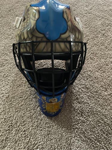 Senior Large 2011 Masked Marvel Goalie Mask (Used)