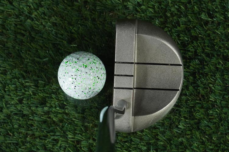 ODYSSEY DUAL FORCE ROSSIE I PUTTER 50" LONG BROOMSTICK SPLIT GRIP RH & HEADCOVER