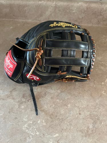 Rawlings Heart of the Hide RH Outfield Baseball Glove 12.75" (Used)