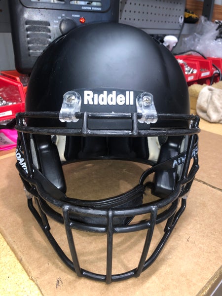 USED RIDDELL SPEED ADULT HELMET - LARGE - FLAT BLACK - REJECT