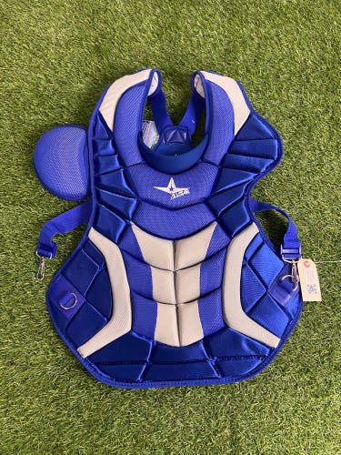 Blue Adult All Star System 7 Catcher's Chest Protector (New)