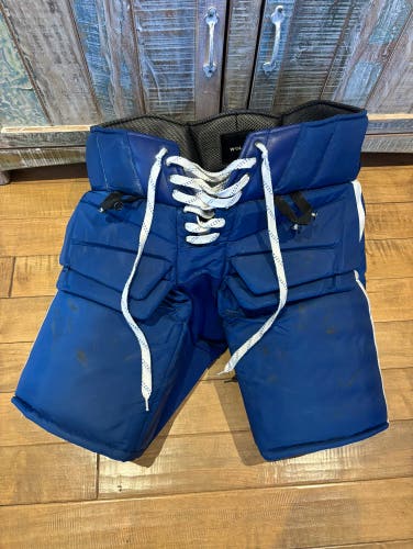 Pro Stock Vaughn SLR4 Pro Carbon Goalie Pants Woll Leafs Large