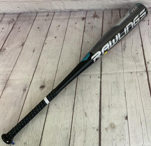 Rawlings 5150 2 3/4 Barrel 18oz -10 Metal Baseball Bat Black Teal 28"