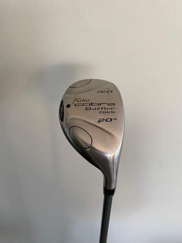 Cobra Baffler DWS 3 Hybrid 20 Aldila 65g Regular Flex 40.75 NICE