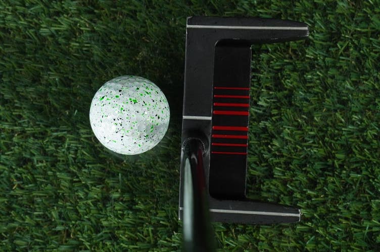 GOLF SMITH LONG SHOT MALLET PUTTER 48" GRAPHITE BROOMSTICK SPLIT GRIP RH