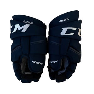 Modified Winnipeg Jets CCM Pro Model Gloves 14" Pro Stock (Used)