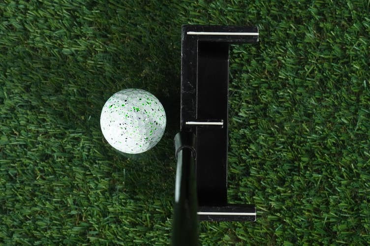 SHEAR-LINE SPEAR MID-MALLET PUTTER 54" GRAPHITE BROOMSTICK SPLIT GRIP RH ~ LOOK!