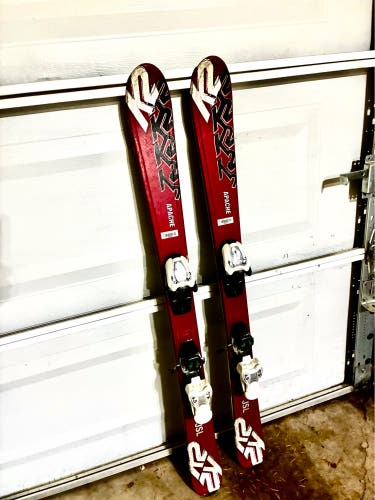 Kid's K2 112 cm Skis With Bindings (Used)