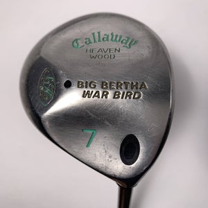 Callaway Big Bertha Warbird 7 Fairway Wood 21* Ladies Gems Ladies RH