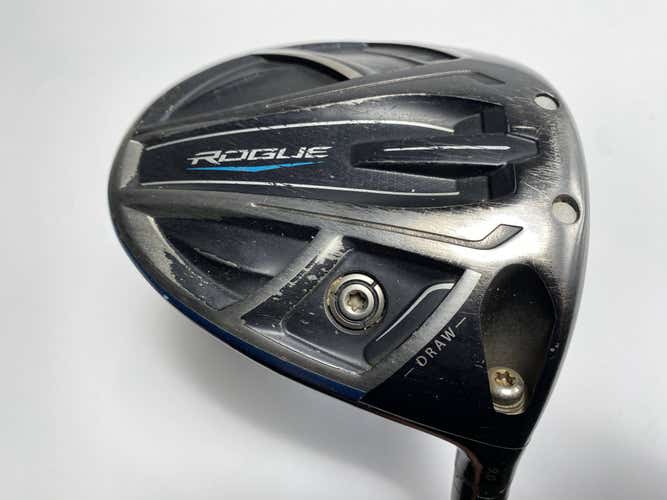 Callaway Rogue Draw Driver 9* Fujikura Speeder 565 Regular Graphite Mens RH