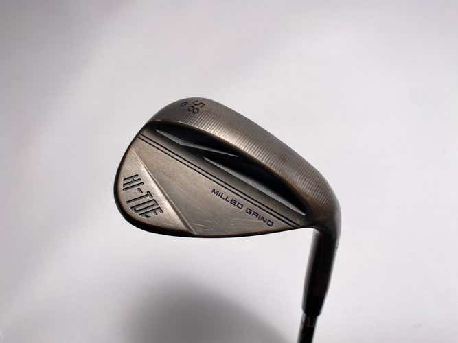 TaylorMade Milled Grind Hi-Toe 3 Copper Lob Wedge LW 58* 10 KBS Hi-Rev 2.0 RH