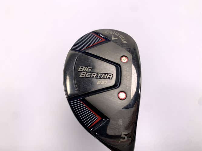 Callaway Big Bertha B21 5 Hybrid 24* RCH 65 Senior Graphite Mens RH