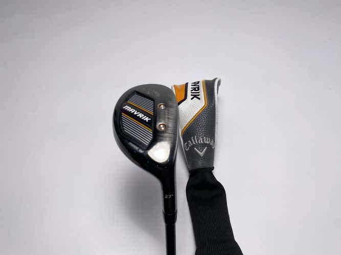Callaway Mavrik Max Womens 5 Hybrid 27* UST Mamiya Helium 50L I 50g Ladies RH HC