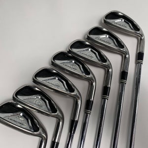 Cleveland Launcher 2009 Iron Set 6-PW+DW+SW Launcher Regular Steel Mens RH