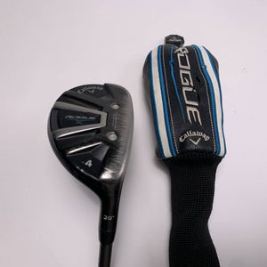 Callaway Rogue X 4 Hybrid 20* Aldila Synergy 60g Regular RH HC Oversize Grip