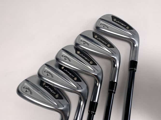 Callaway Apex Ai300 Iron Set 7-PW+AW Recoil Dart 70g Regular Graphite Mens RH