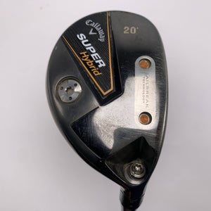 Callaway Super 3 Hybrid 20* Tensei Orange CK Series 80g Stiff Graphite Mens RH