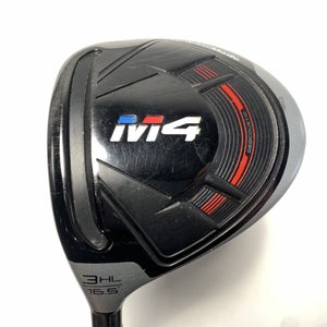 TaylorMade M4 3HL Fairway Wood 16.5* Matrix White Tie MFS X5 45g Senior LH