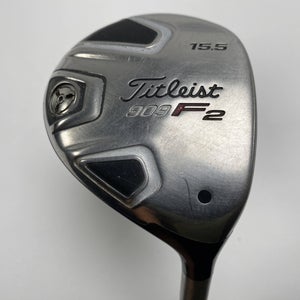 Titleist 909 F2 3 Fairway Wood 15.5* Aldila VooDoo Stiff RH Midsize Grip
