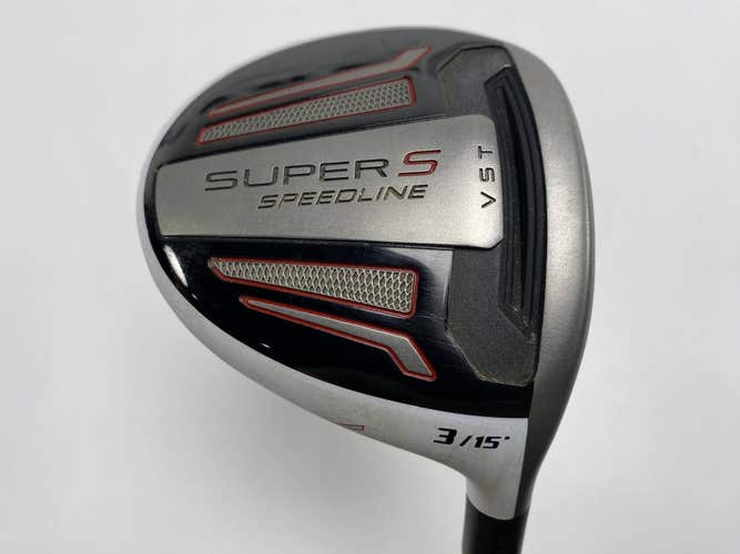 Adams Speedline Super S 3 Fairway Wood 15* Matrix HD Radix S VI Senior RH