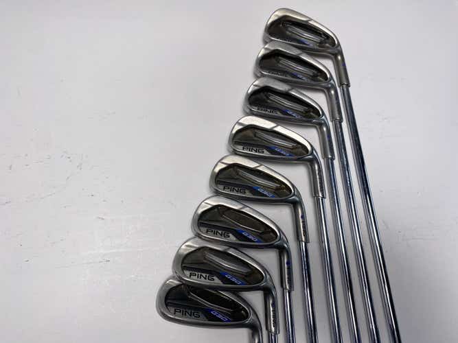 Ping G30 Iron Set 4-PW+GW Purple Dot 1.5* Flat Regular Steel Mens RH