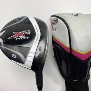 Callaway X2 Hot 5 Fairway Wood 18* Aldila Callaway X2 Hot Ladies RH HC