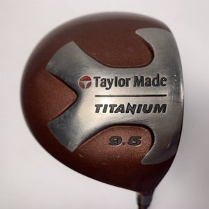 TaylorMade Ti Bubble Driver 9.5* Bubble S-90 Plus Stiff Graphite Mens RH