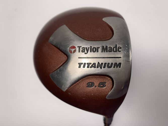 TaylorMade Ti Bubble Driver 9.5* Bubble S-90 Plus Stiff Graphite Mens RH