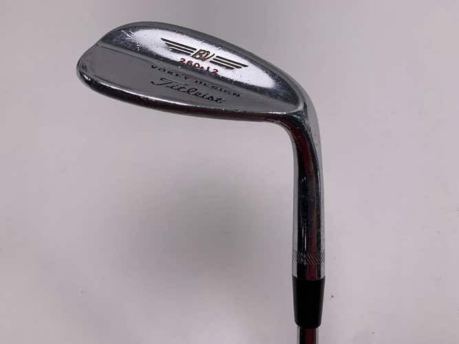 Titleist Vokey Chrome 200 Lob Wedge LW 60* 12 DG Wedge Steel Mens RH